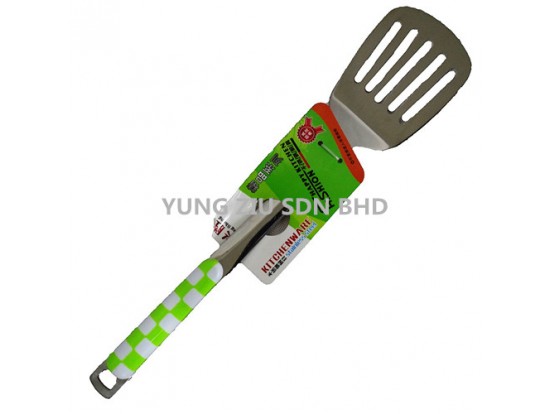 8014# SPATULA (GREEN HANDLE)8*9*37.5CM